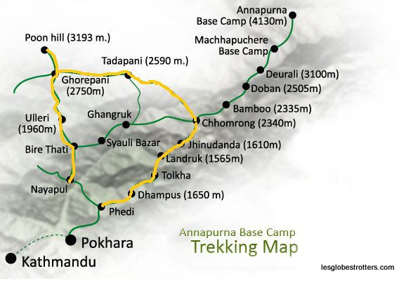 Lire la suite à propos de l’article Trek au Népal, l’Itinéraire